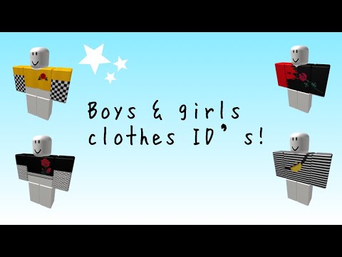 Rhs Codes For Clothes Boy