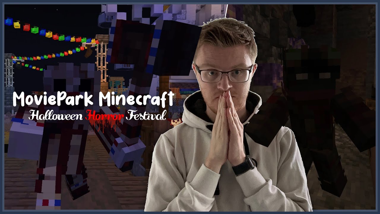Halloween Horror Festival Moviepark Minecraft Youtube