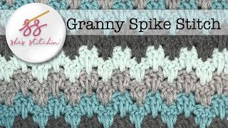 Granny Spike Tutorial: Just Another Crochet Along