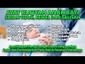 Doa Ruqyah Anak/Bayi Susah Tidur, Rewel, Gelisah, Demam, Gangguan Jin Syaitan | Ayat Kursi dan Yasin