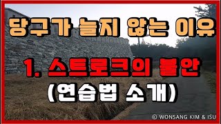 김원상의 당구강좌 - 당구가 안 느는 이유 1 (스트로크)