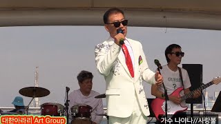 가수 나야나 #사랑불 (원곡 신승태) 대한아라리 종합예술단 월미도관광특구 갈매기홀