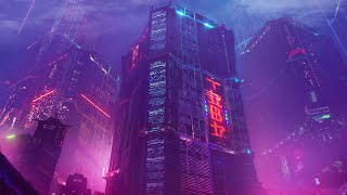Epic Cyberpunk Dark Synthwave - Safe House // Royalty Free No Copyright Music