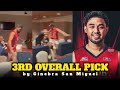 RJ Abarrientos' reaction to GINEBRA selected him as 3RD OVERALL PICK in 2024 PBA Draft