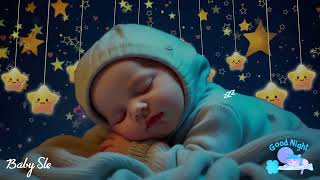 Sleep Instantly in 3 Minutes 💖 Mozart Brahms Lullaby ✨ Calm Baby Music to Overcome Insomnia