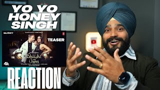 Reaction SHEESHE WALI CHUNNI (Teaser): YO YO HONEY SINGH | SHEHNAAZ GILL | GIRIK AMAN | GLORY