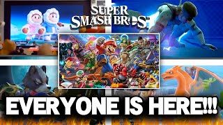 EVERYONE IS HERE!!! (Smash Bros 3 Year Anniversary Reaction)