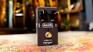 It sounds great at every setting - MXR Micro Flanger