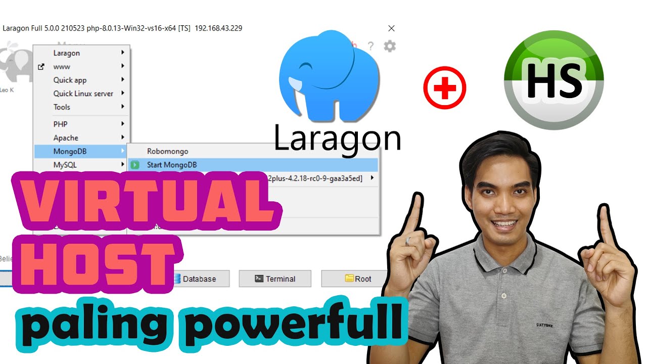 Cara Instal LARAGON Di Windows 11 - Lebih Powerfull Dari XAMPP - YouTube