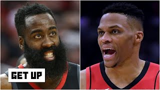 Discussing James Harden and Russell Westbrook trade scenarios | Get Up