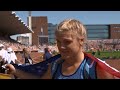 IAAF World U20 Tampere - Alyssa Wilson USA Hammer Throw Silver