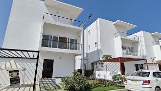 Villas for sale in Gated Community hyderabad  || Triplex Villa [ Low price ]