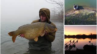 48 H hivernale en gravière ~ Pêche de la carpe