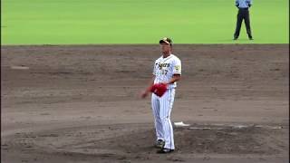 【退団へ】 2019.8.29 阪神タイガース 歳内宏明投手 バットをへし折る場面も！