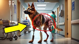 German Shepherd Runs Into Hospital, Leads Doctors To A Life-Saving Discovery!