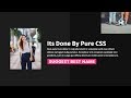 Pure CSS Scrolling Effects | Please Suggest Best Name For This