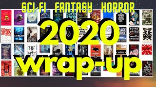 2020 WRAP UP!  SciFi, Fantasy, Horror #booktubeSFF