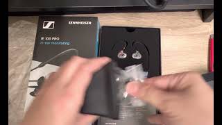 Sennheiser IE 100 pro unboxing