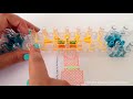 КОШКА ФРЕСКА из резинок на станке cats rainbow loom bands charm