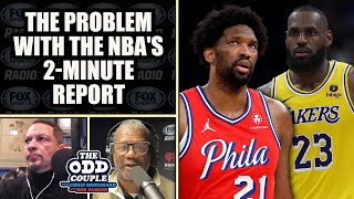 Chris Broussard - NBA's Two-Minute Report Makes Refs Look Horrible