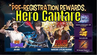 Hero Cantare with WEBTOON: Pre-Registration Up