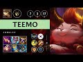 Teemo Jungle vs Ivern: Rampage - KR Challenger Patch 14.21