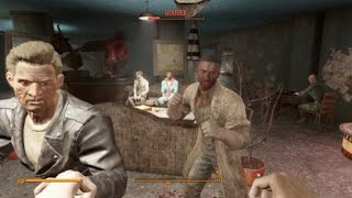Fallout 4 Travis' bar fight