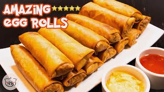 How To Make EGG ROLLS by BAO BEI