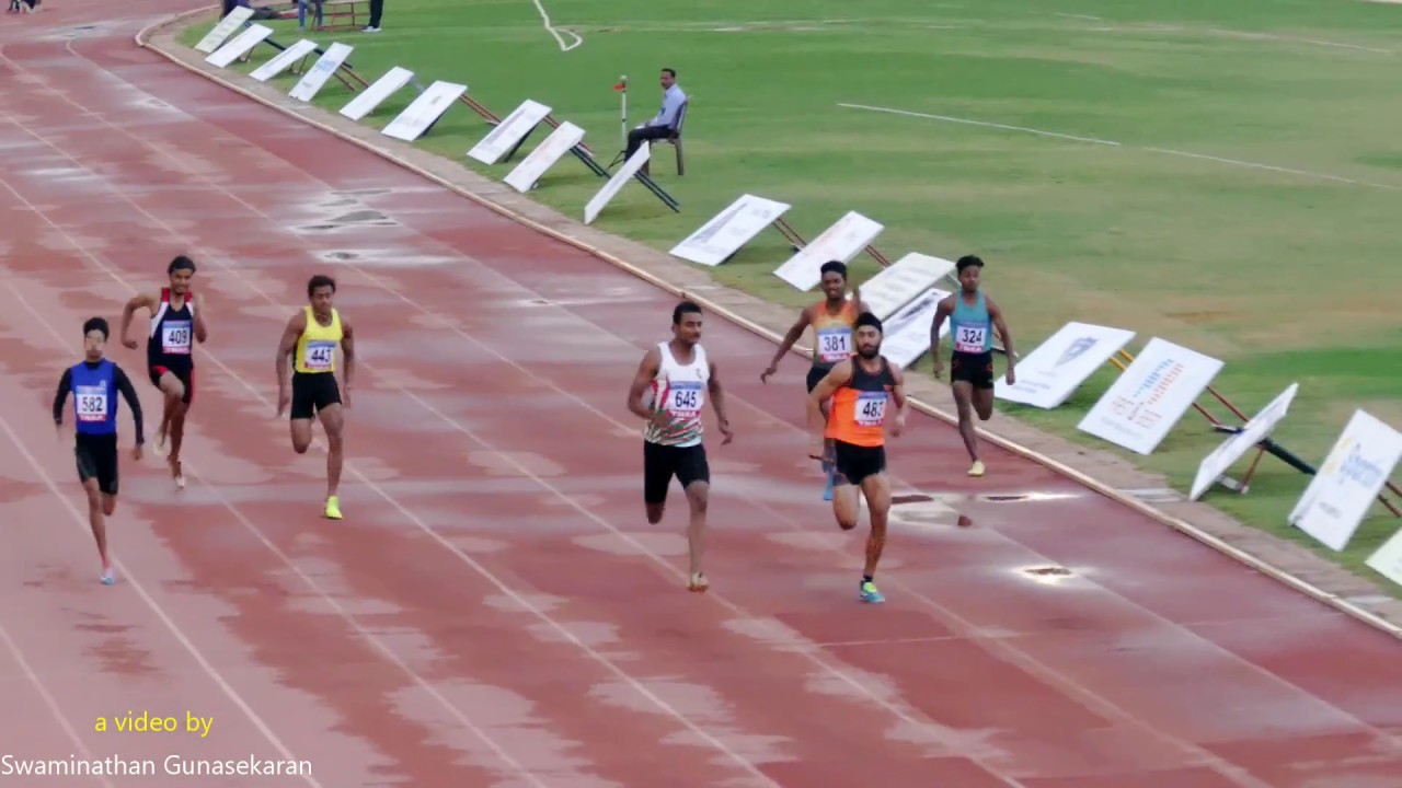 JUNIOR BOY'S 100m SEMI-3. 16th FED. CUP NATIONAL Jr.ATHLETICS ...