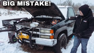 Extreme Cold Starting My 6.5L Diesel And This Happened | DESTROYED!