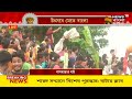 durga puja 2022 আজ মহাসপ্তমী bagbazar ghat এ চলছে নবপত্রিকা স্নান bangla news