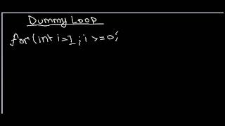 ICSE Java Programming : #11. Dummy and Infinite Loops in Java