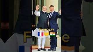 Top 10 Countries Best Friends Of India 🇮🇳|#shorts #top10 #viral #2023