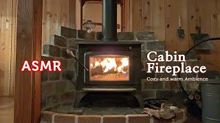 ASMR 겨울 산장의 포근한 화목 난로 3시간●장작 타는 소리 두 번째+타이머 | Crackling Fireplace Sounds, Cozy Warm Cabin Ambience