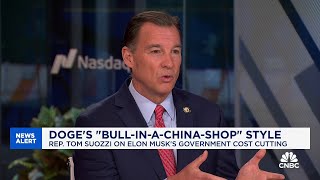 Rep. Tom Suozzi: What DOGE is doing is 'reckless' and 'mean-spirited'