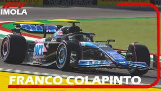 F1 | 2025 | Imola | Franco Colapinto | Alpine 2025 test car