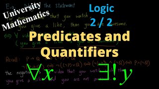 Predicates and Quantifiers | Necessary and Sufficient Conditions Explained