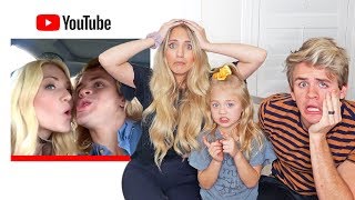 Reacting To Our First Ever Youtube ... This Was So Embarrassing!!!