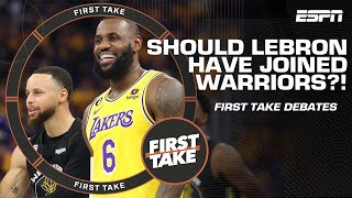 LeBron & Steph Curry have been thinking about playing together for months - Windhorst | First Take