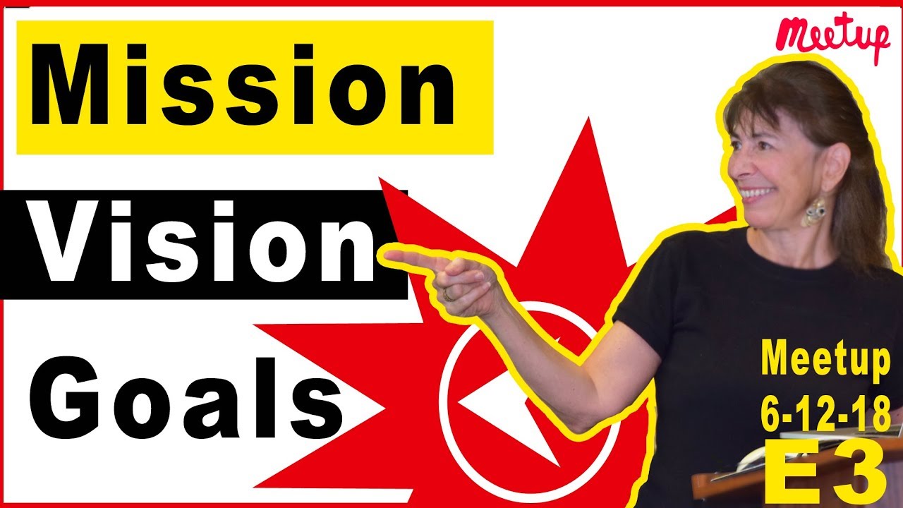 Mission Vision Goals For A Youtube Channel Youtube
