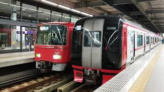 名鉄3100系.3500系(3122F+3520F)全車一般車臨時特急金山行き　空港線中部国際空港発車