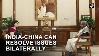 India-China can resolve issues bilaterally: Bangladesh PM Sheikh Hasina