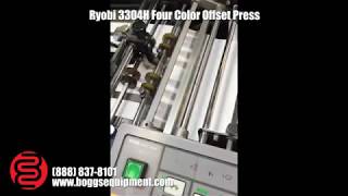 Ryobi 3304H Four Color Offset Press