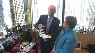 Donald Trump's Tour of His Manhattan Office