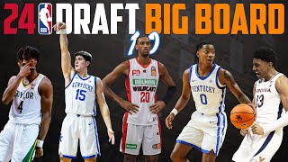 2024 NBA Draft Big Board 1.0 | Risers & Fallers!