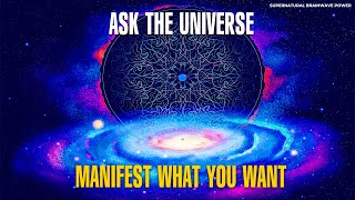 Ask The Universe 🙏 Miracle Tone 528Hz Music 🙏 Manifest What You Want l Calm Sleep Meditation Music