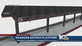 Roanoke Amtrak platform