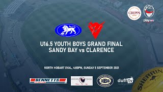 Sandy Bay vs Clarence | STJFL U16.5 Youth Boys GRAND FINAL