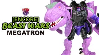 [Encore] Beast Wars MEGATRON 復刻版 野獸大戰 恐龍王【KL變形金剛玩具分享601】