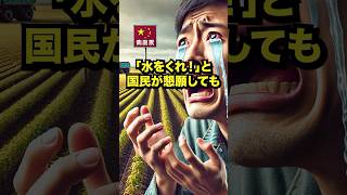 「水をくれ！」と国民が懇願してもダム放流しない中国だったが洪水中にダムゲート全開にした結果 #中国 #習近平 #雑学 #ダム